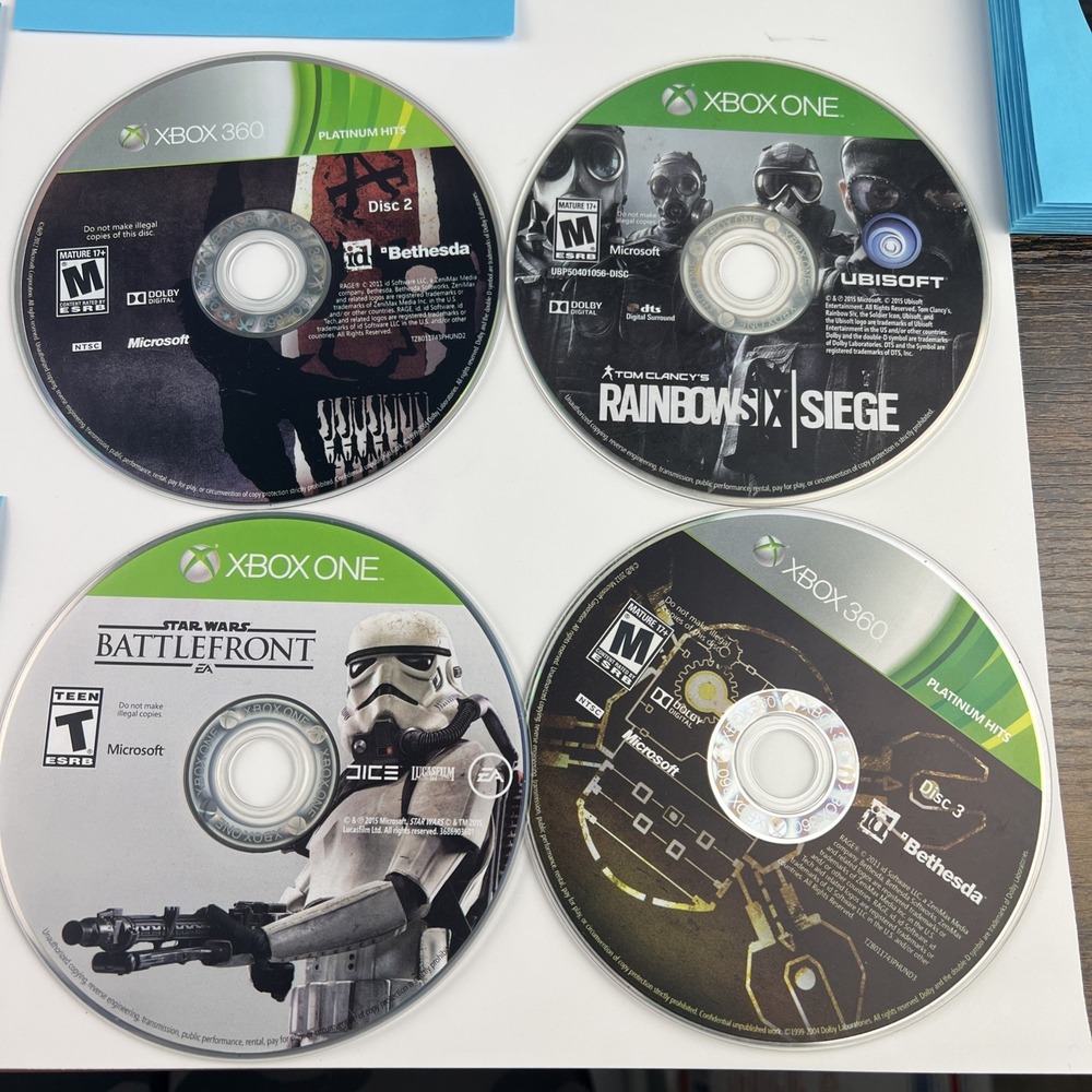 Multi Platform Loose Discs Video Game - Lot Of 50 - AS IS Untested Scratches #3 - Picture 2 of 16